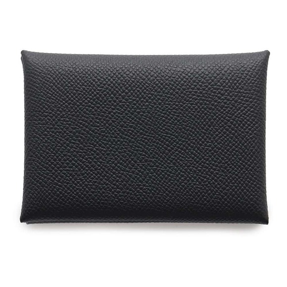 Hermes Calvi Duo Epson Coin Case Black - Picture 3 of 7